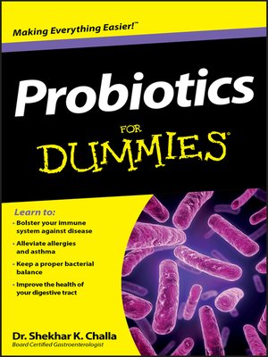 cover image of Probiotics For Dummies